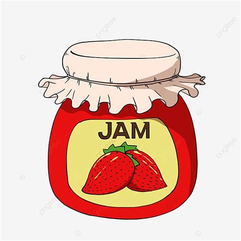 strawberry jam clipart transparent background strawberry jam clipart