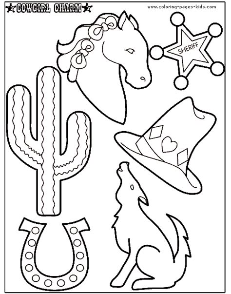 sheenaowens western coloring pages