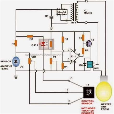 build  simple egg incubator thermostat circuit homemade circuit projects