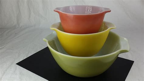 fire king mixing bowls vintage fire king anchor hocking etsy