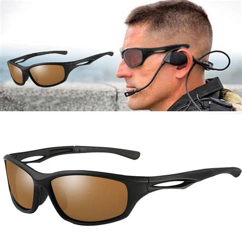 Mens Army Sunglasses Goggles Military Sun Glasses Polarized Lens Uv400