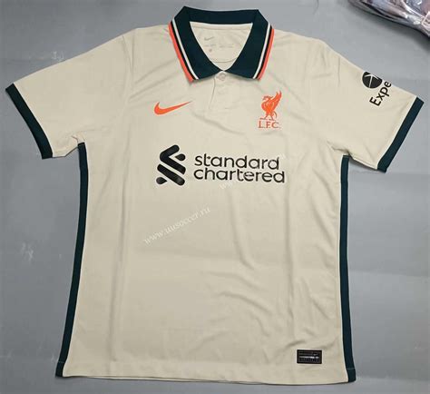 correct version   liverpool  white thailand soccer jersey aaa  liverpool topjersey