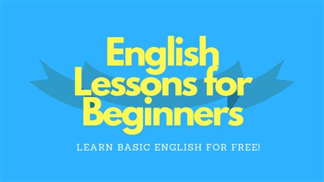 english lessons  beginners learn basic english englishfornoobscom