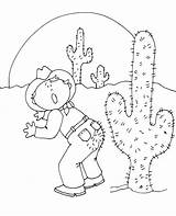 Cactus Coloring Pages Desert Printable Clipart Saguaro Biome Outline Prickly Kids Pear Drawing Wren Sahara Color Print Plant Getcolorings Plants sketch template