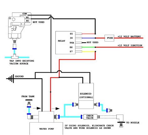 pressure switch wiring  water pump diagram niche ideas