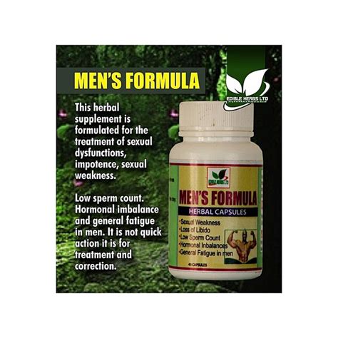 edible herbs ltd sexual weakness low sperm count loss of