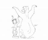 Baloo Skecth Coloring Pages Another Temtodasas sketch template
