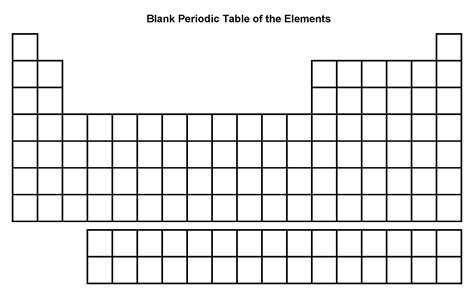 printable blank periodic table francesco printable