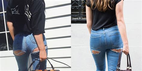 I Wore Kylie Jenner S Bare Butt Jeans For A Day And It Was