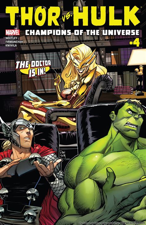 Thor Vs Hulk Champions Of The Universe Viewcomic
