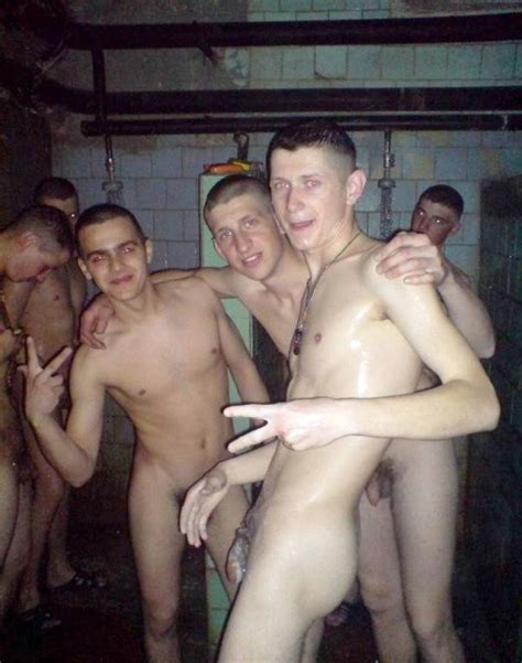 russian soldiers naked in showers my own private locker room