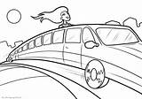 Coloring Pages Limousines Print sketch template
