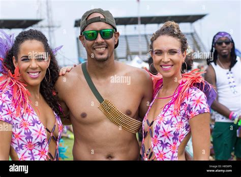 Barbados Crop Over Festival Grand Kadooment 2016 In Barbados Stock