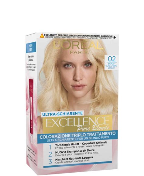 Equilibra biofoltil forte è un integratore a base di zinco e selenio, rame, acido pantotenico e vitamina d. L'OREAL EXCELLENCE COLORAZIONE NR. 02 BIONDO ULTRA CHIARO DORATO