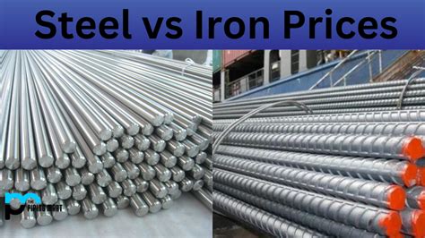 steel  iron prices whats  difference