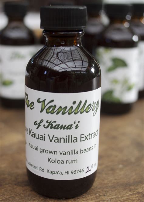 vanilla extract oz    vanillery  kauai