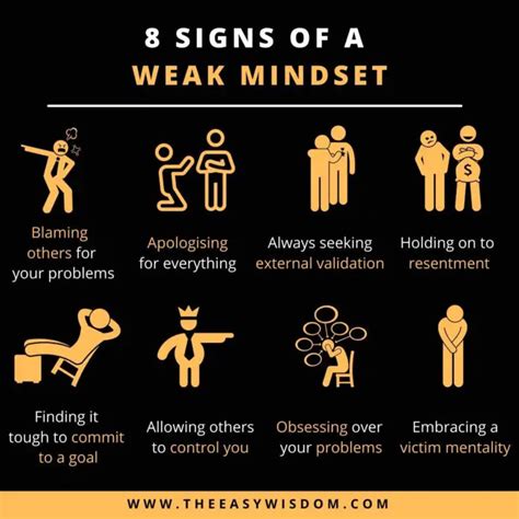 emotionally weak  signs   weak minded person