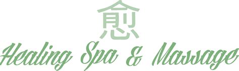 healing spa  massage