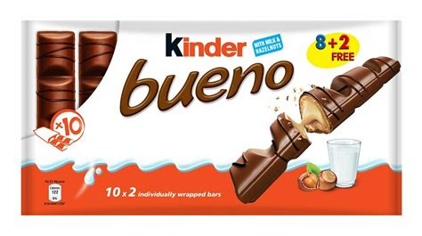 kinder bueno chocolate bars  pc  count
