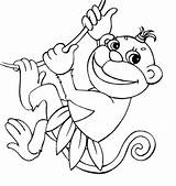 Ausmalbilder Affe Liane Affen Liana Druckbare Colorir Printable Ausmalen Macacos Malvorlage Lianas Kinder Supercoloring Luna Scribblefun Malvorlagentv Tarzan sketch template