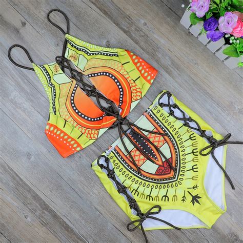 buy beachshiny 2017 african two pieces bath suits