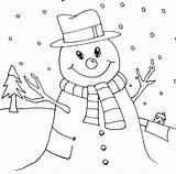 Snowy Coloring Snow Snowman Pages Printable Rain Blank Color Getcolorings sketch template