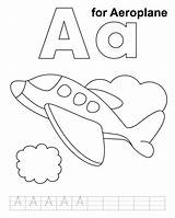 Coloring Pages Aeroplane Letter Aa Kids Practice Colouring Sheets Alphabet Printable Handwriting Apple Bestcoloringpages Activities Clipart Aeroplanes Visit English Getdrawings sketch template