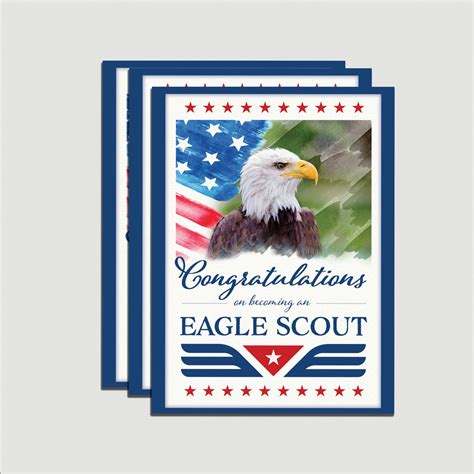 eagle scout congratulations card printable printable templates