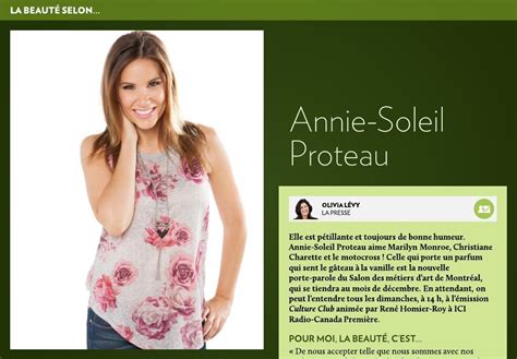 Annie Soleil Proteau La Presse