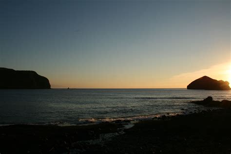 sunset  mosteiros sao miguel azores azores coastline celestial