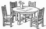 Dining Table Drawing Room Getdrawings Sketch sketch template