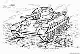 Coloring Tank Leclerc Pages Tanks sketch template