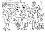 Coloring Friendship Pages sketch template
