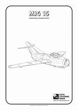 Mig Aeroplanes sketch template