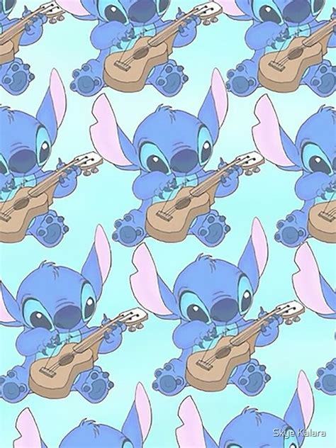 stitch   guitar pattern iphone case cover  sdkay redbubble