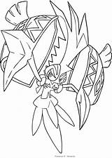 Tapu Koko Ausmalbilder Pokémon Zeraora Seventh Pok Tsareena Generación Séptima Fini Septima Generacion Solgaleo Cartonionline Colorare sketch template