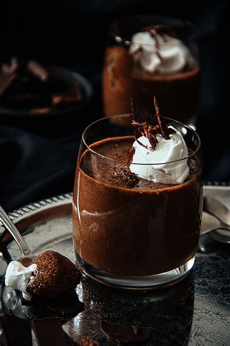 post chocolate vanilla mousse    sweet blog