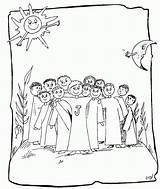 Coloring Disciples Pages Apostles Jesus Twelve Kids Printable His Calling Disciple Popular Coloringhome Color Getcolorings sketch template