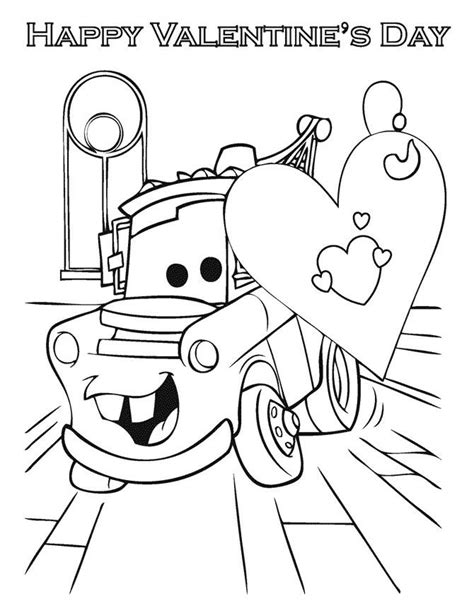 ideas  valentines boys coloring pages car home inspiration