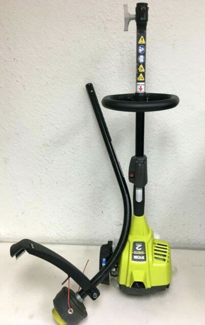 ryobi rycs  cycle full crank gas cc  curved shaft string trimmer  ebay