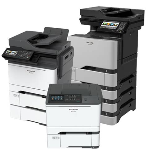 sharp adds   printers  mfps   letter sized   sep