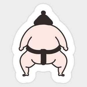 funny sumo sport fighter wrestler japan decal decor bumper laptop vinyl sticker ebay
