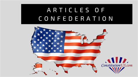 articles  confederation