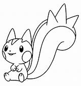 Pokemon Pachirisu Emolga Base Jigglypuff Clipartmag Pixy Colorir sketch template
