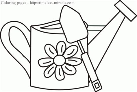 watering  coloring page timeless miraclecom
