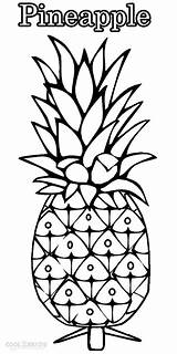 Pineapple Coloring Pages Outline Kids Drawing Printable Fruit Cute Cool2bkids Print Drawings Getdrawings Pineapples Template Crafts Elsa Popular Visit Choose sketch template