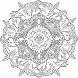Coloring Dover Healing Coloriages Lumineux Matin Martinchandra Hellboyfull sketch template