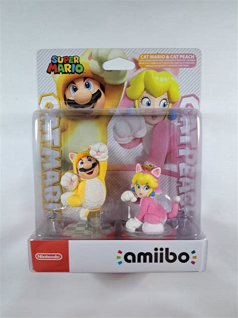 Mario Chat And Peach Chat Super Mario Amiibo Setsu Yuugi