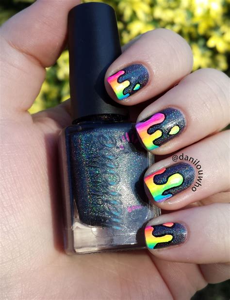 Rainbow Nails On Tumblr Rainbow Nail Art Cute Nail Art Designs Nails