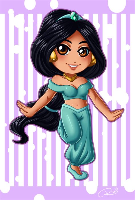 Disney Chibi 02 Jasmine By Aerianr On Deviantart